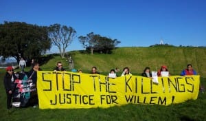 Justice for Willem Geertman. Photo from Auckland Philippines Solidarity (APS) | Arkibongbayan.org